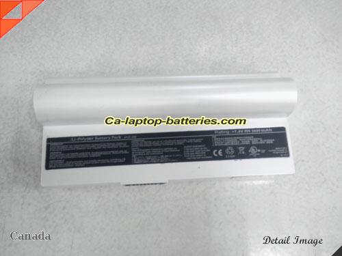 ASUS Eee PC 901-BK002X Replacement Battery 6600mAh 7.4V White Li-ion