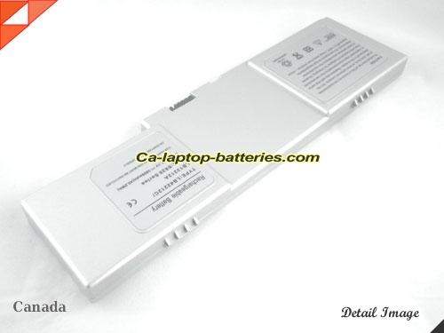 LG LU20-56NA Replacement Battery 3800mAh, 42.2Wh  11.1V Silver Li-ion