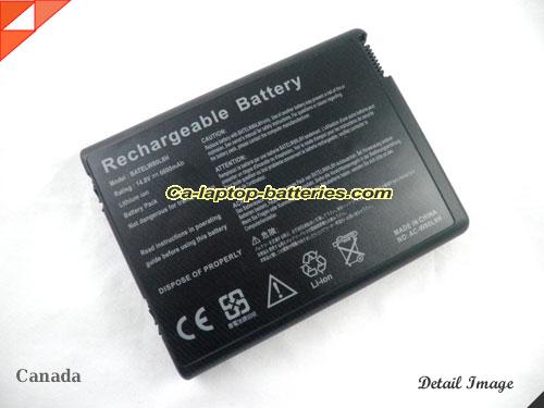 ACER Aspire 1671LMi Replacement Battery 6600mAh 14.8V Black Li-ion