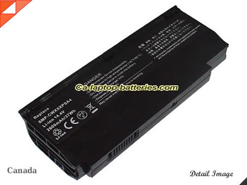 FUJITSU LifeBook M1010 Replacement Battery 2200mAh 14.4V Black Li-ion