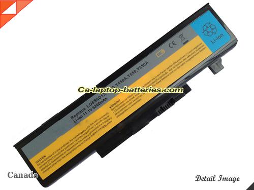 LENOVO IdeaPad Y550A Replacement Battery 5200mAh 11.1V Black Li-ion