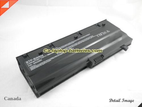 MEDION MD96350 Series Replacement Battery 6600mAh 10.8V Black Li-ion