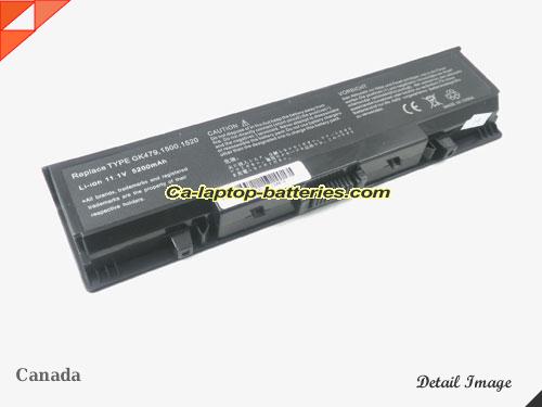 DELL Inspiron 1521 Series Replacement Battery 5200mAh 11.1V Black Li-ion