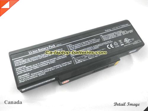 Genuine ASUS F3Tc Battery For laptop 7200mAh, 11.1V, Black , Li-ion