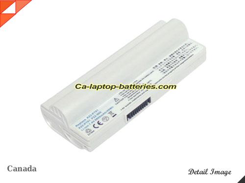 ASUS Eee PC 12G Replacement Battery 4400mAh 7.4V white Li-ion