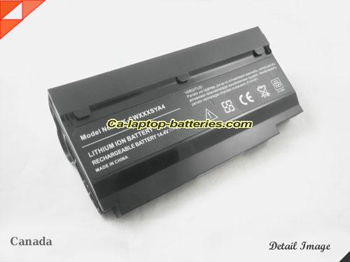 FUJITSU Amilo Mini Ui3520 Replacement Battery 4400mAh 14.4V Black Li-ion