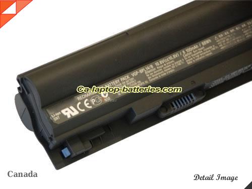 SONY VAIO VGN-TT13/B Replacement Battery 8100mAh 10.8V Black Li-ion