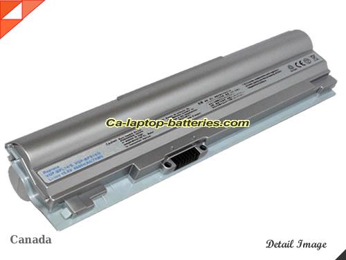 SONY VAIO VGN-TT190EJX/C Replacement Battery 8100mAh 10.8V Silver Li-ion