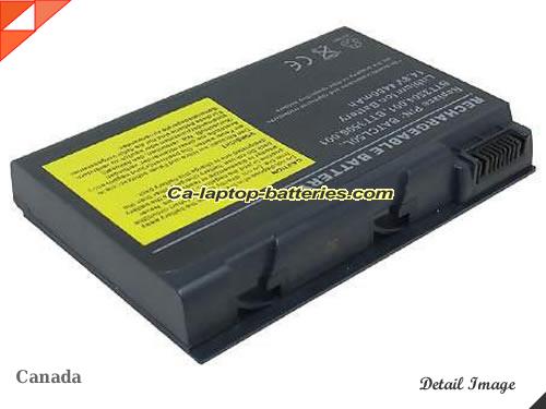 ACER TravelMate 4655LM Replacement Battery 4400mAh 14.8V Black Li-ion