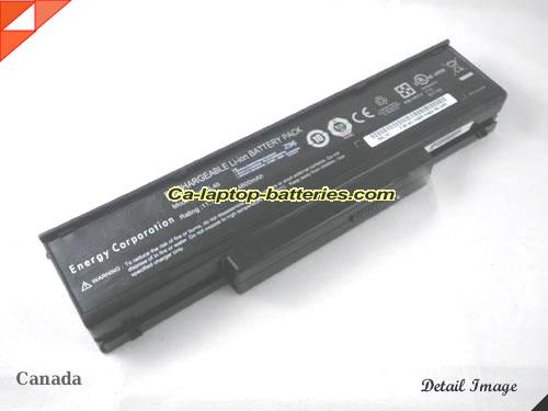 Genuine MSI GT627 Battery For laptop 4800mAh, 11.1V, Black , Li-ion