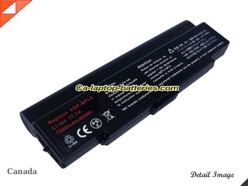 SONY VGP-BPS9A/S Battery 6600mAh 11.1V Black Li-ion