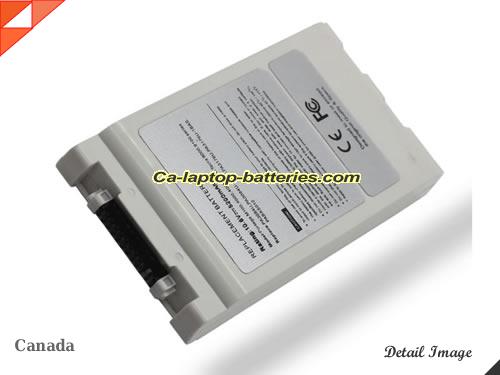 TOSHIBA Tecra M4-S335 Replacement Battery 5200mAh 10.8V white Li-ion