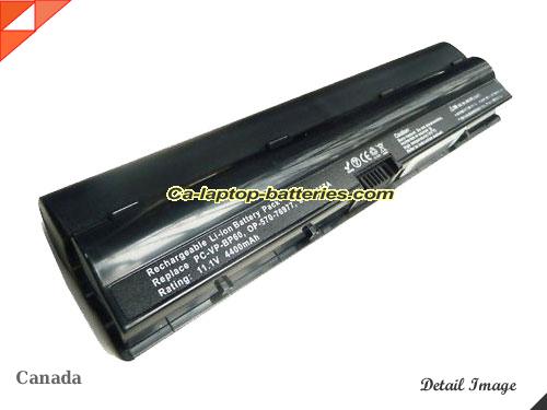 NEC N1200 Replacement Battery 4400mAh 11.1V Black Li-ion
