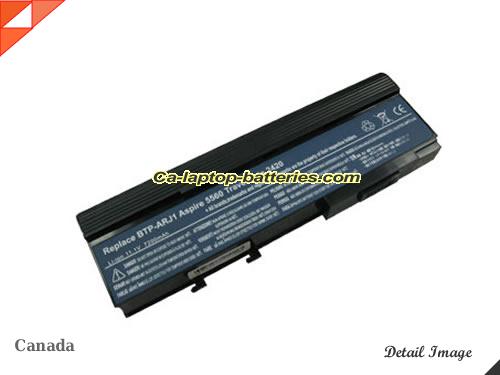 ACER Aspire 3628AWXCi Replacement Battery 6600mAh 11.1V Black Li-ion