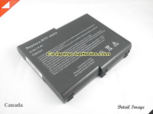 ACER Aspire 1400 series(not all) Replacement Battery 6600mAh 14.8V Black Li-ion