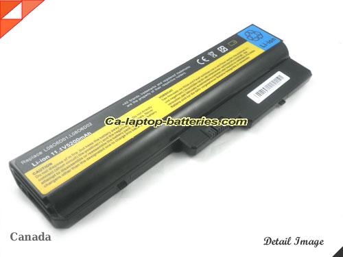 LENOVO Ideapad y430-3231u Replacement Battery 5200mAh 11.1V Black Li-ion