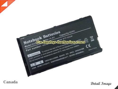 MEDION wim 2050m Replacement Battery 66Wh 14.8V Black Li-ion
