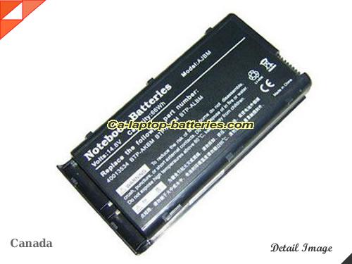 MEDION 40010430 Battery 4400mAh 14.8V Black Li-ion