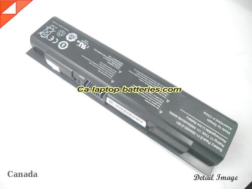 Genuine HASEE E11 Battery For laptop 4400mAh, 11.1V, Black , Li-ion