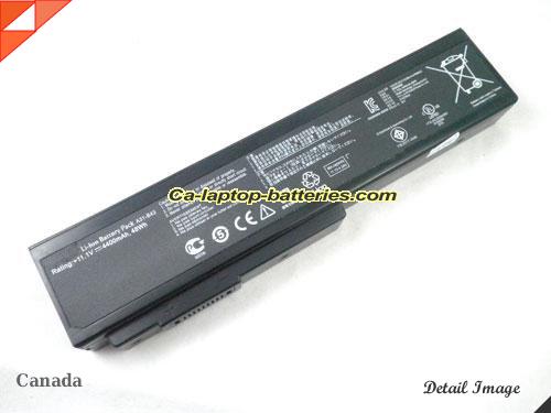 Genuine ASUS B43 series Battery For laptop 4400mAh, 11.1V, Black , Li-ion