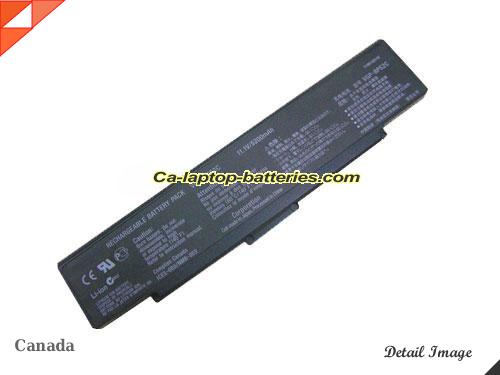 Genuine SONY VGN-AR90PS Battery For laptop 5200mAh, 11.1V, Black , Li-ion