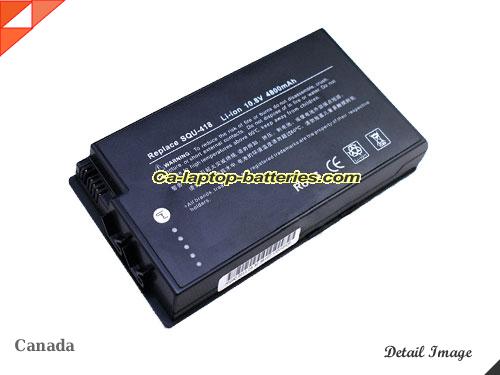 FUJITSU 7104 Replacement Battery 4800mAh 10.8V Black Li-ion