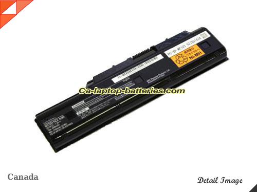 NEC lavie pc-ll550vg6b Replacement Battery 4400mAh 11.1V Black Li-ion