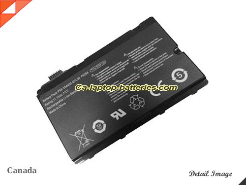 FUJITSU amilo pi3540 Replacement Battery 4800mAh 11.1V Black Li-ion