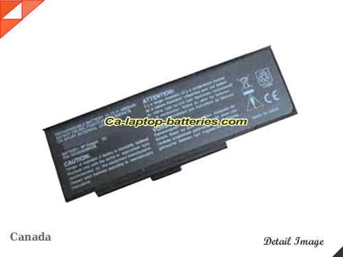 MEDION MD95448 Replacement Battery 6000mAh 11.1V Black Li-ion