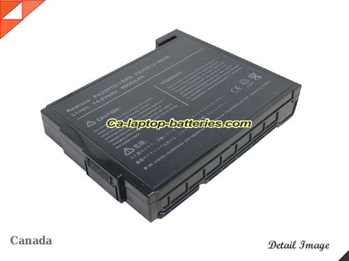 TOSHIBA Satellite P20 Series Replacement Battery 6600mAh 14.8V Black Li-ion