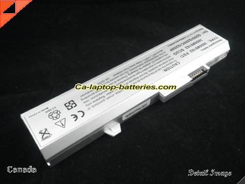 HASEE Q200C Replacement Battery 4400mAh 11.1V Silver Li-ion