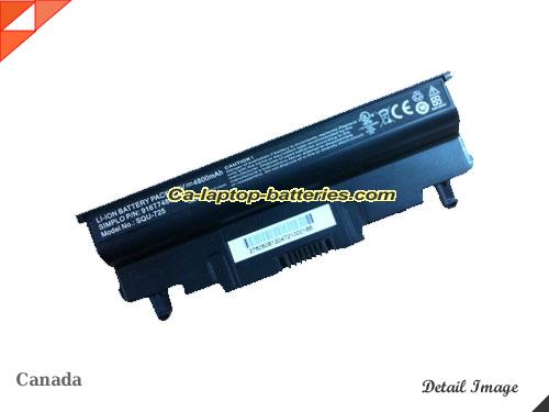 ACER SQU-726 Battery 4800mAh 7.4V Black Li-ion