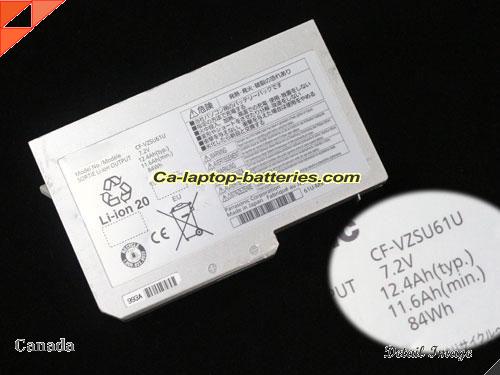 Genuine PANASONIC CF-N10 Battery For laptop 12400mAh, 84Wh , 11.6Ah, 7.2V, Sliver , Li-ion