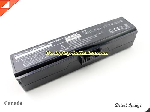 TOSHIBA Qosmio X770 series Replacement Battery 4400mAh, 63Wh  14.4V Black Li-ion