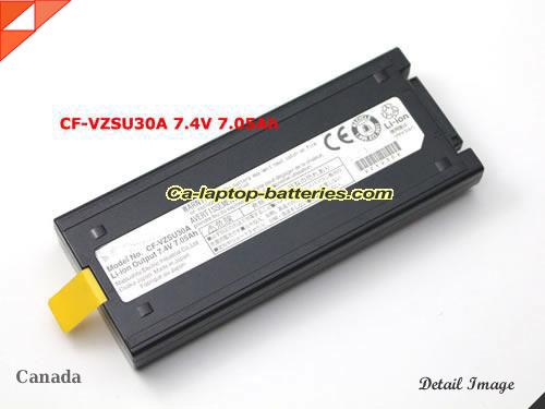 Genuine PANASONIC CF-18 Battery For laptop 7650mAh, 7.65Ah, 7.4V, Black , Li-ion