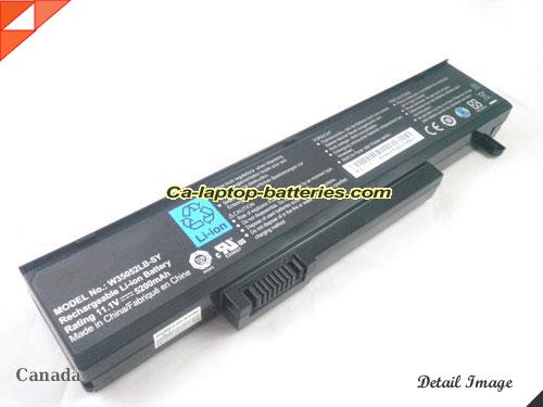 GATEWAY P-7805 FX Replacement Battery 5200mAh 11.1V Black Li-ion