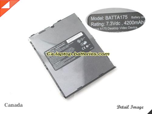 Genuine AVAYA A175 Battery For laptop 4200mAh, 30Wh , 7.3V, Black , Li-Polymer
