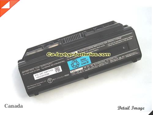 Genuine NEC PC-LL750FS6R Battery For laptop 2250mAh, 31Wh , 14.4V, Black , Li-ion
