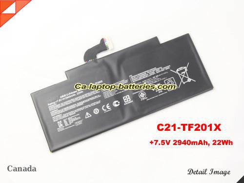 Genuine ASUS PT91 Battery For laptop 2940mAh, 22Wh , 7.5V, Black , Li-Polymer