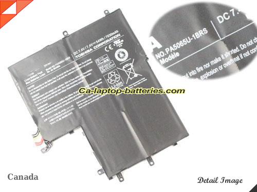 Genuine TOSHIBA Satellite U840W-S400 Battery For laptop 7030mAh, 54Wh , 7.4V, Black , Li-ion