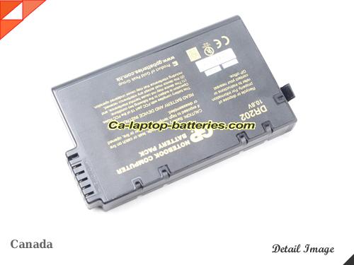 Genuine CLEVO MODEL 9 Battery For laptop 6600mAh, 10.8V, Black , Li-ion