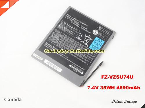 Genuine PANASONIC Toughpad TM FZ-A1 Battery For laptop 4770mAh, 35Wh , 7.4V, Grey , Li-Polymer