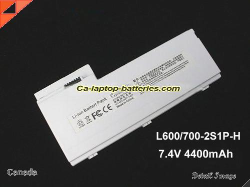 NETBOOK 700-2S1P-H Battery 4400mAh, 29.6Wh  7.4V White Li-ion