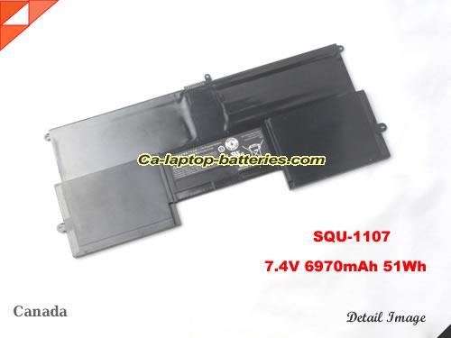 Genuine VIZIO CT14 Battery For laptop 6970mAh, 51Wh , 7.4V, Black , Li-Polymer