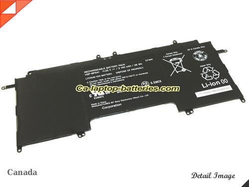 Genuine SONY Sony VAIO Fit 13A Battery For laptop 3140mAh, 36Wh , 11.25V, Black , Li-ion