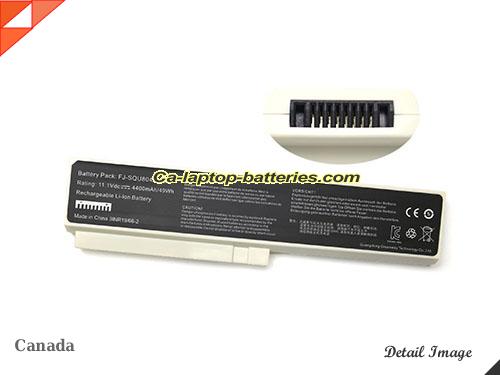 HASEE HP550 Replacement Battery 4400mAh, 49Wh  11.1V White Li-ion
