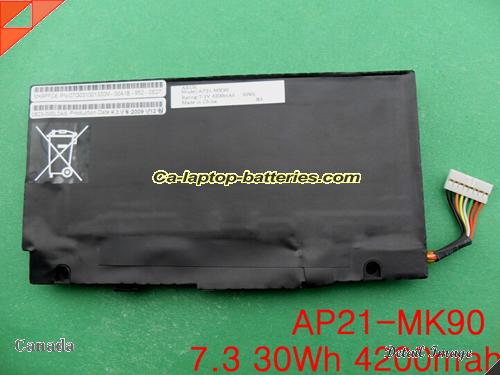 ASUS AP21-MK90 Battery 4200mAh, 30Wh  7.3V Black Li-ion