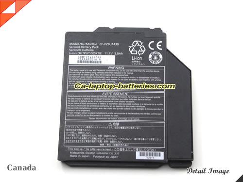 Genuine PANASONIC CF-30F-K multi-media bay Battery For laptop 3.9Ah, 11.1V, Black , Li-ion