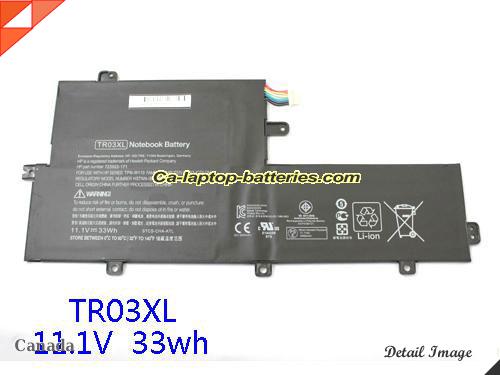 HP TR03XL Battery 33Wh 11.1V Black Lithium-ion