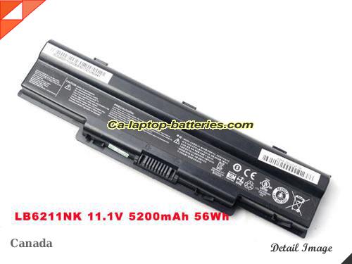 LG LB6211NK Battery 5200mAh, 56Wh  10.8V Black Li-ion